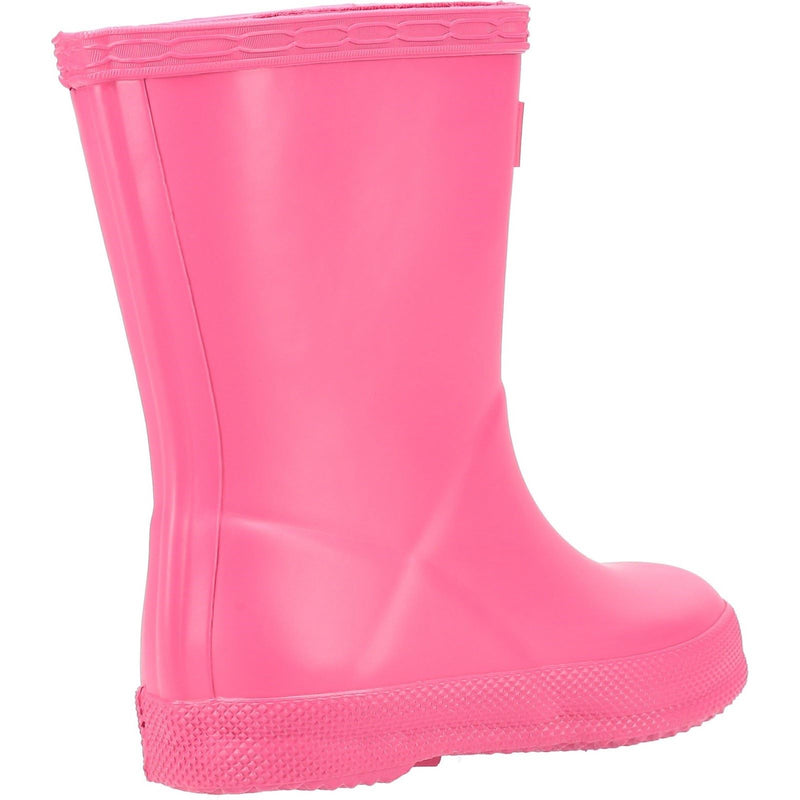 Hunter Kids First Matte Bottes En Caoutchouc Rose Vif