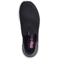 Skechers Ultra Flex 3.0 Smooth Step Sneakers Noires Pour Femmes En Textile