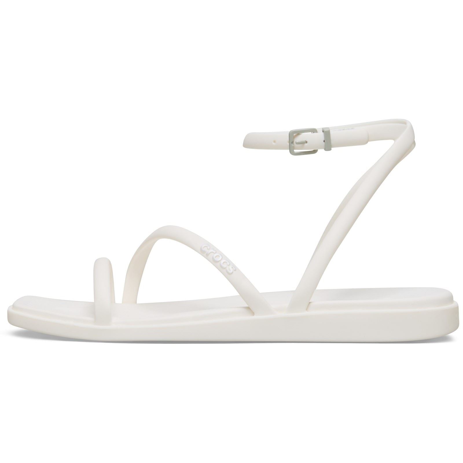 Crocs Miami Toe Loop Sandales En Craie Eva Pour Femmes