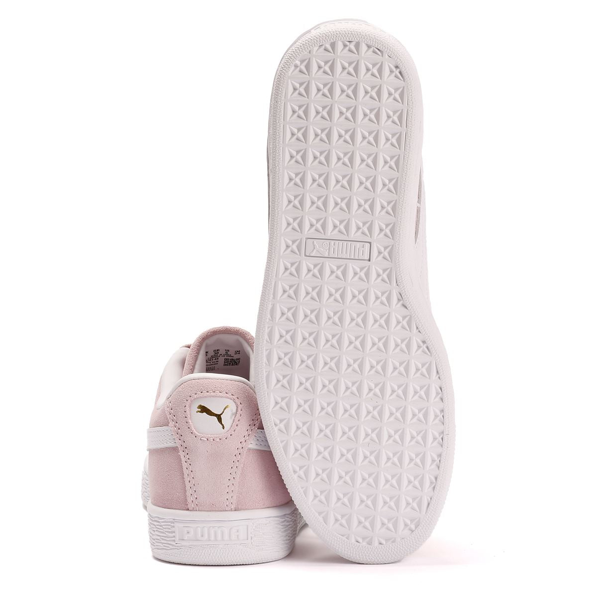 Puma Suede Classic Baskets Roses Pour Femmes Suede