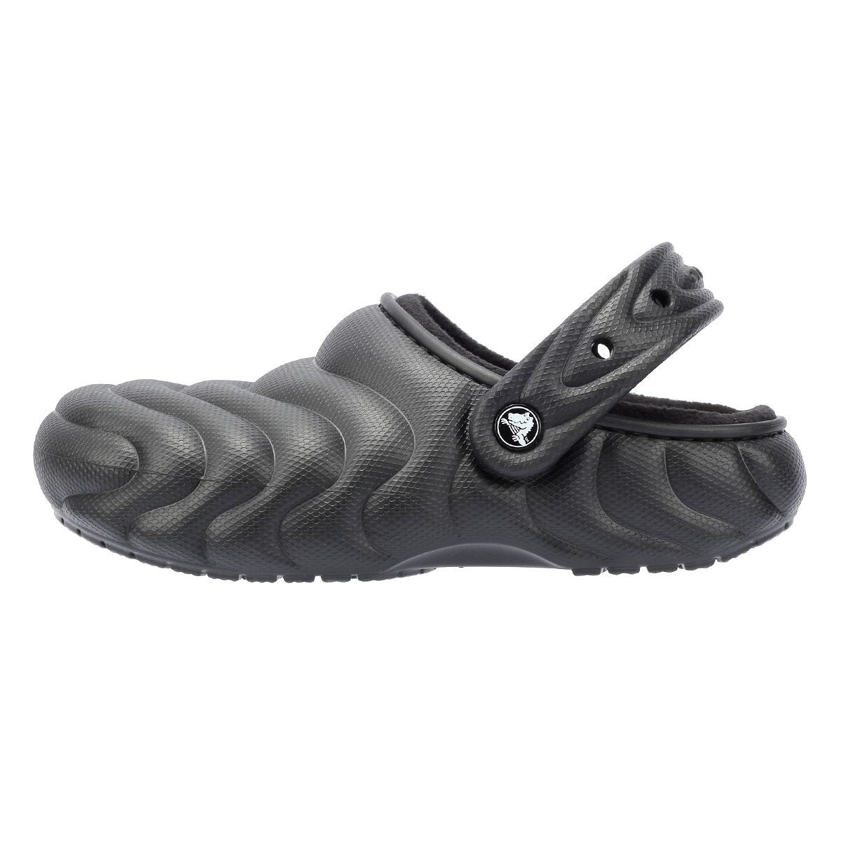 Crocs Classic Lined Overpuff Chaussures Noires Pour Femmes