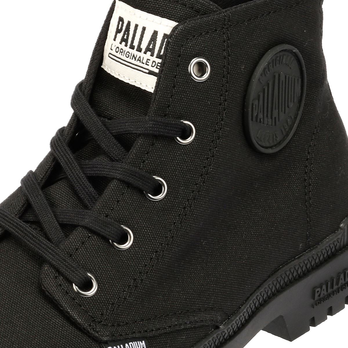 Palladium SP20 Hi CVS Bottes En Toile Noire