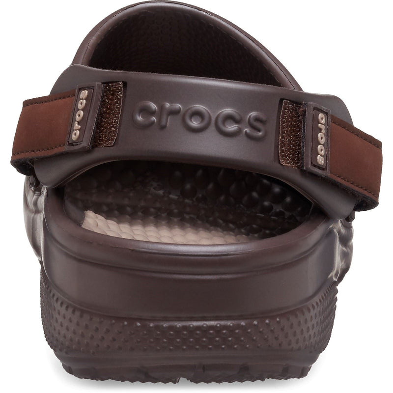 Crocs Yukon Vista II Sabots pour hommes en Synthétique, couleur espresso/champignon