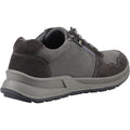 Hush Puppies Alexander Chaussures Pour Hommes En Cuir Gris À Lacets