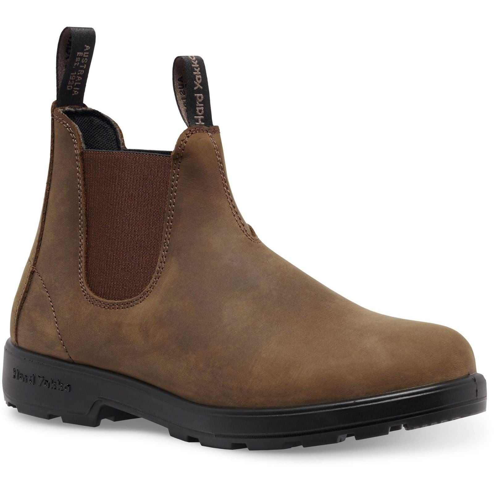 Hard Yakka Bottes En Nubuck Brun Saddle Pour Hommes Brunswick