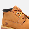 Timberland Nellie Mid Chukka Bottes En Cuir Jaune Pour Femme