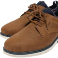 Pod Murphy Chaussures En Cuir Pour Hommes À Lacets Tan