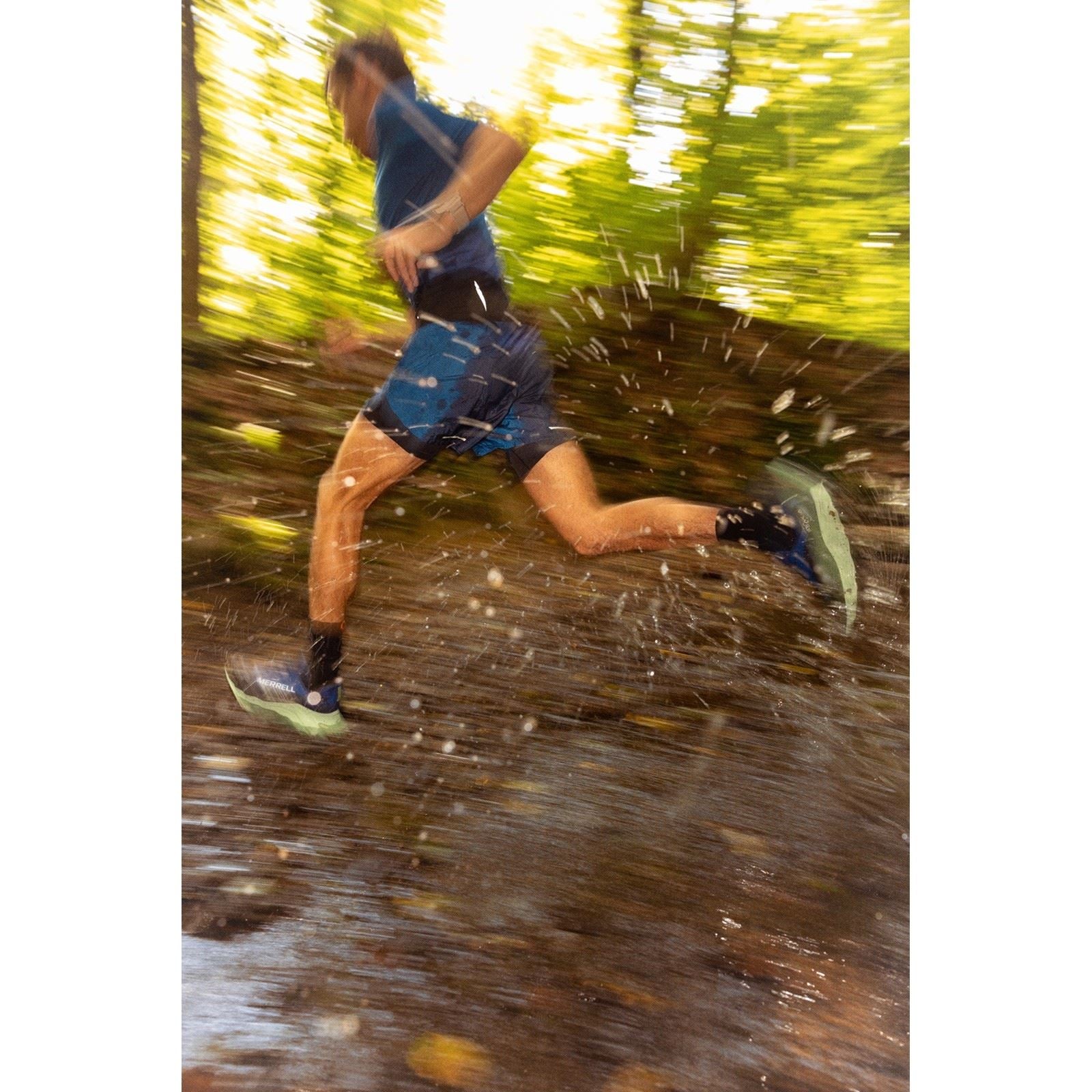 Merrell Agility Peak 6 GTX Runner Bottines De Trail Pour Hommes Mariana En Polyuréthane