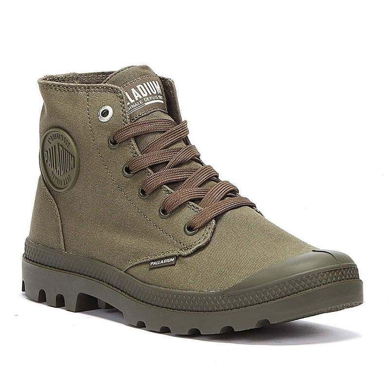 Palladium Bottes Pampa Hi Mono Chrome Vertes