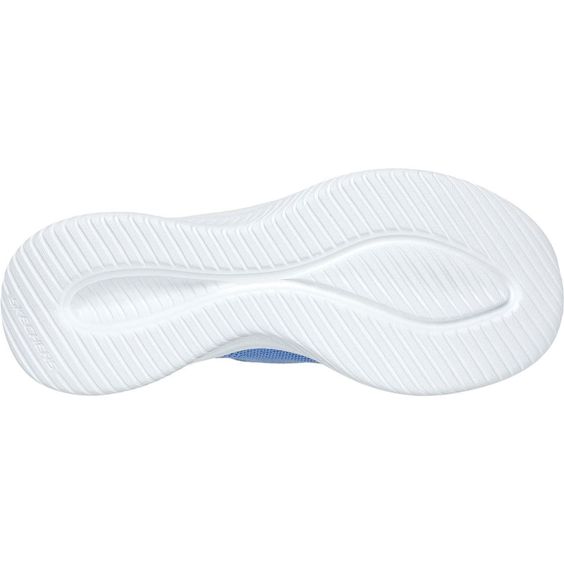 Skechers Ultra Flex 3.0 Brilliant Path Baskets En Toile Pour Femmes De Couleur Pervenche