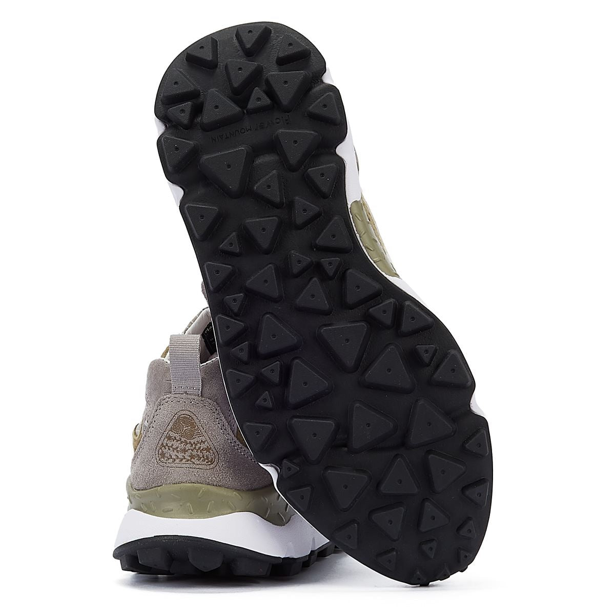 Flower Mountain Yamano 3 Baskets En Daim Gris Pour Hommes