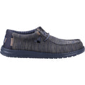HEYDUDE Wally Stretch Mesh Blazer En Polyester Pour Homme Couleur Bleu Marine Chaussures Style Mocassins