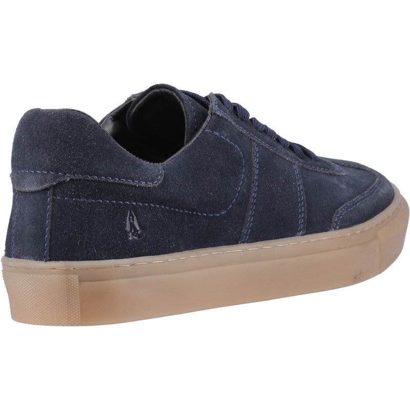 Hush Puppies Riley Chaussures De Sport En Daim Pour Homme, Bleu Marine