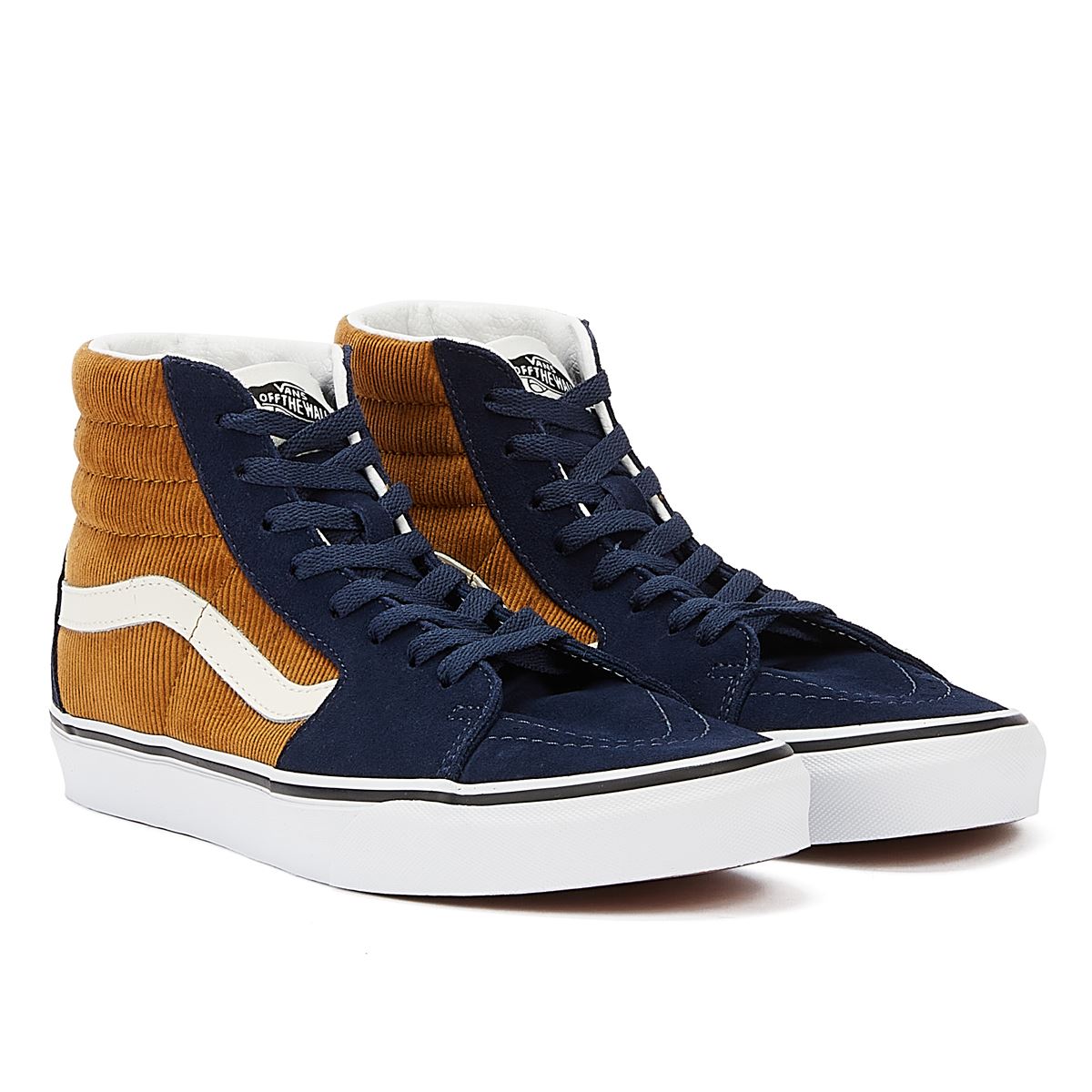 Vans SK8-Hi Cord Hommes Bleu Trainer