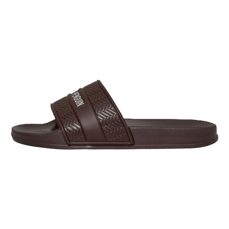 Penguin Paradise Glissements Bruns Pour Hommes