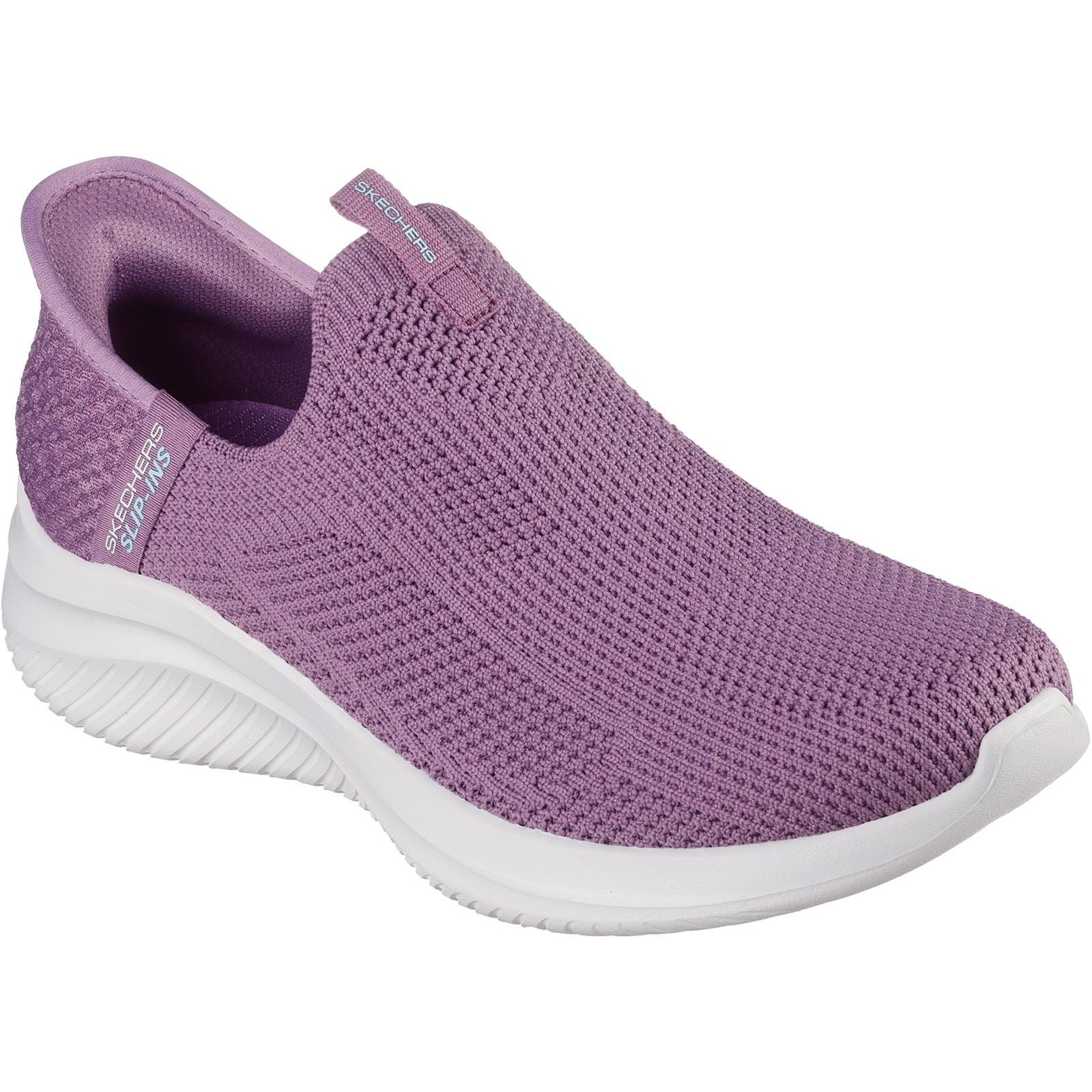 Skechers Ultra Flex 3.0 Easy Win Baskets En Toile Violettes Pour Femmes