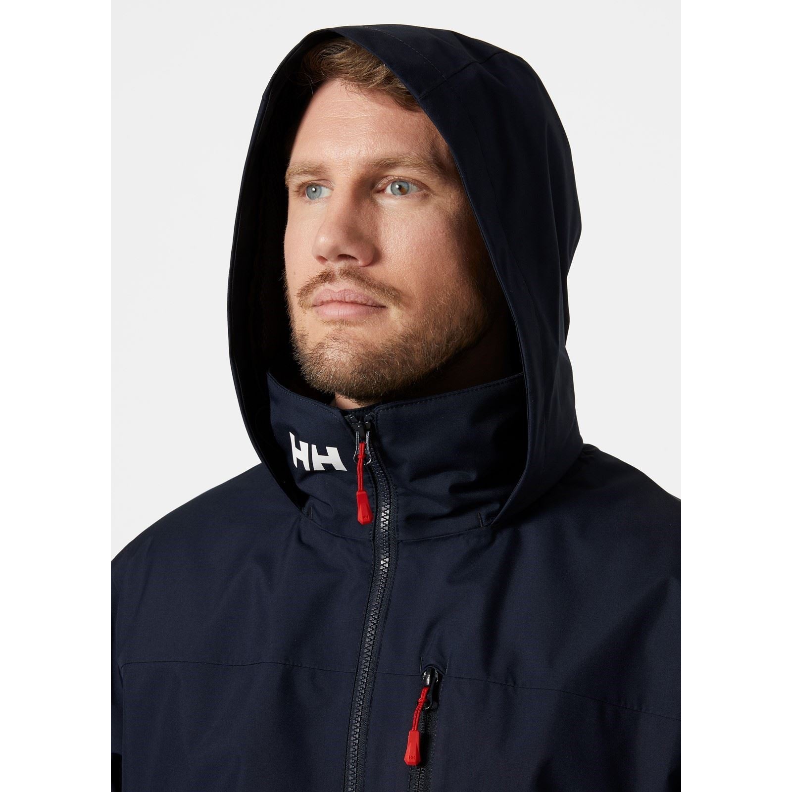 Helly Hansen Sport Crew Hooded Midlayer Sailing 2.1 Veste De Navigation Bleue Pour Homme