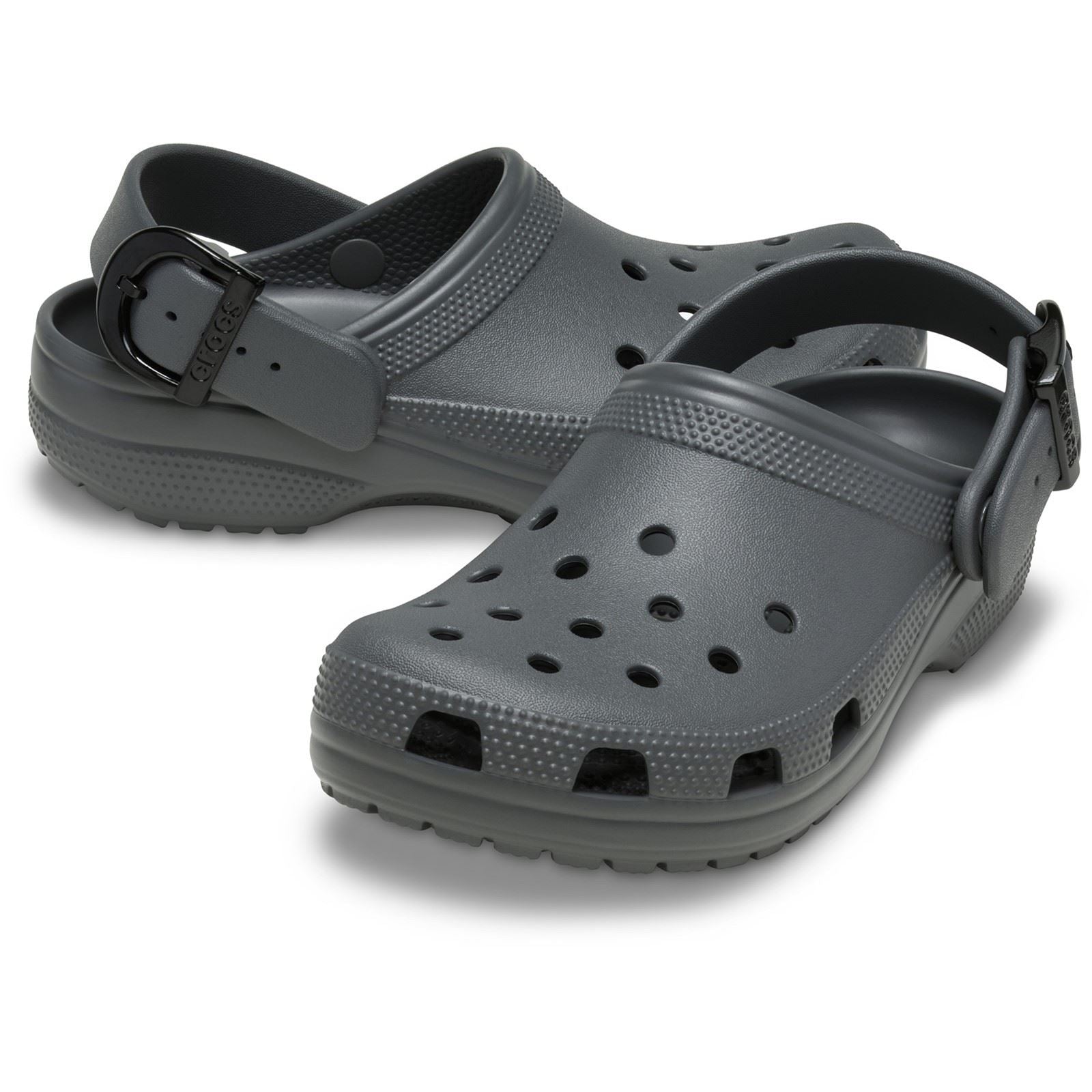 Crocs Classic Buckle Sabots En Carbone Pour Femmes Eva