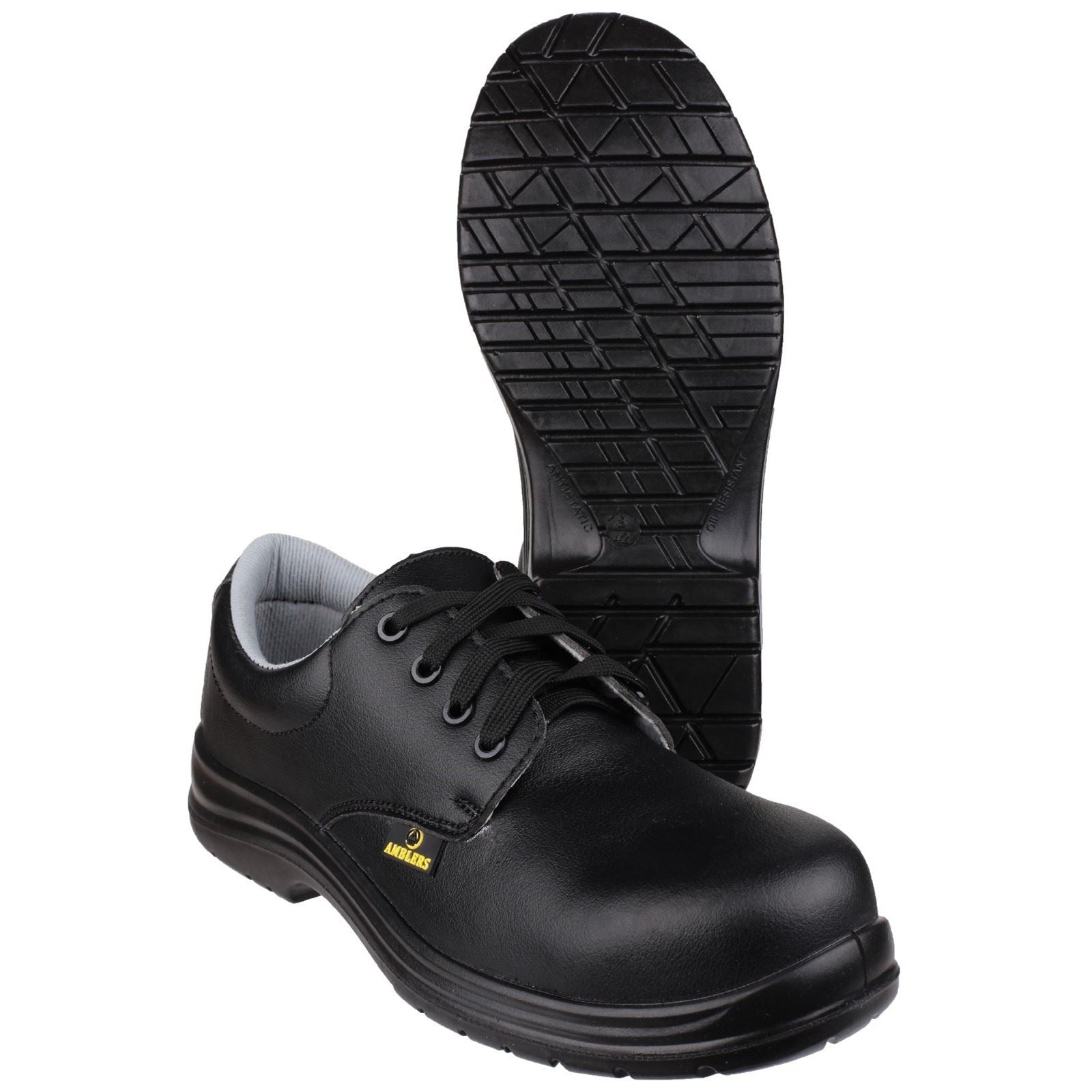 Amblers Safety Chaussures De Sécurité Noires Synthétiques Fs662