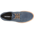 Hush Puppies Jenson Oxford Chaussures En Cuir Pour Homme À Lacets Bleu Marine