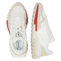Lacoste Baskets De Sport Blanches/Rouges Pour Hommes Elite Active