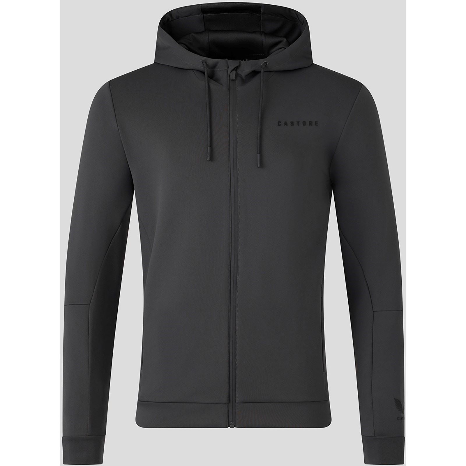 Castore Flex Full Zip Sweat À Capuche Gris Pour Homme