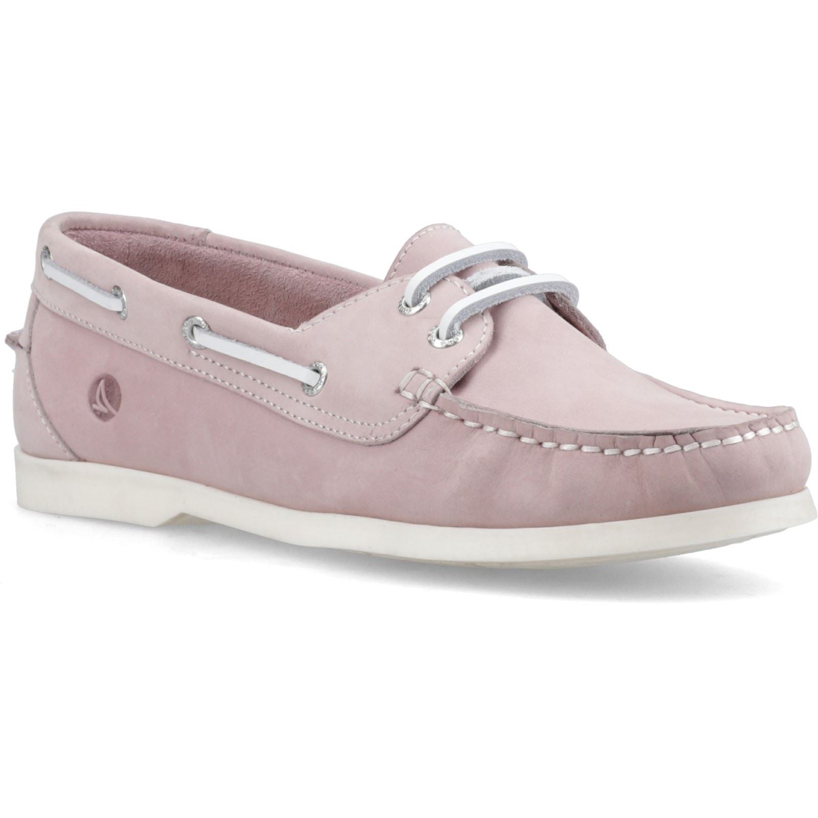 Sperry Balboa 2 Eye Boat Chaussures Bateau En Nubuck Pour Femmes Roses