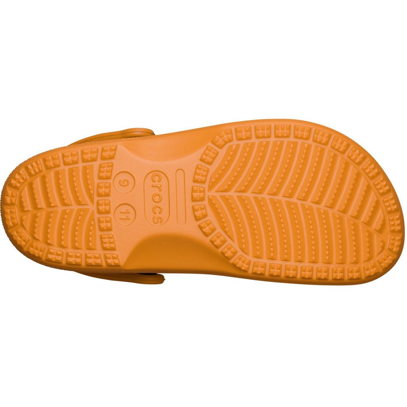 Crocs Classic Clog Sabots En Thermoplastique Orange Zing