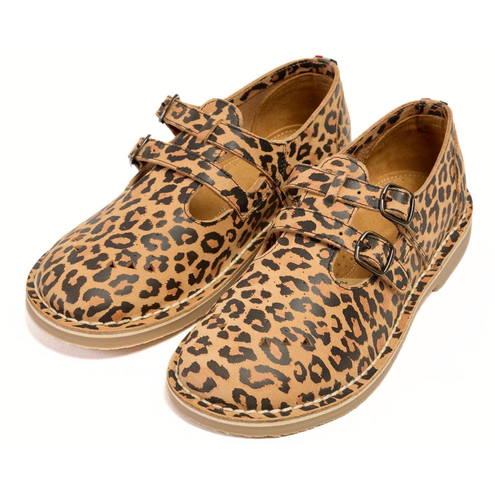 Pod Marley Chaussures Léopard En Cuir Pour Femme