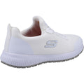 Skechers Workwear Squad SR Baskets De Sécurité Blanches Pour Femmes En Textile