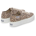 Superga 2740 Leopard Print Chaussures De Sport Léopard Pour Femme En Toile