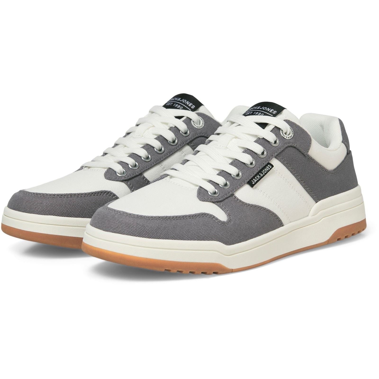 Jack & Jones Jammer Chaussures De Sport Pour Hommes En Polyuréthane Gris Givré