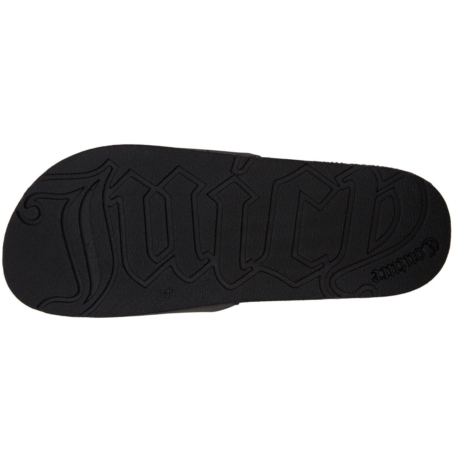 Juicy Couture BREANNA Sandales Noires Pour Femmes En Caoutchouc