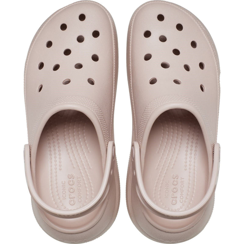 Crocs Classic Crush Sabots en argile rose thermoplastique