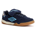 Umbro Speciali TR Baskets Bleues En Suède