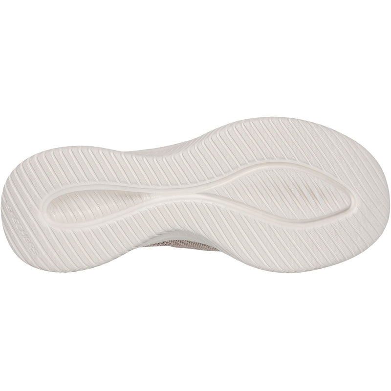 Skechers Ultra Flex 3.0 Brilliant Path Sneakers En Toile Pour Femmes Taupe