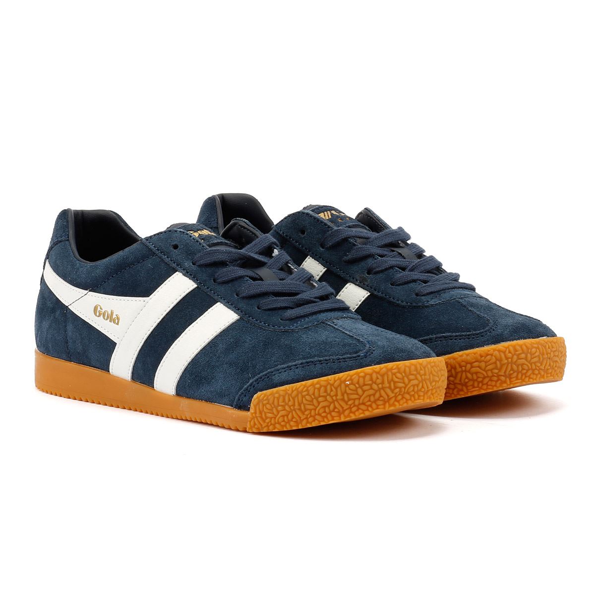Gola Harrier Chaussures De Sport Bleues Pour Femmes En Suède