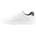 Hush Puppies Madden Baskets Blanches En Cuir Pour Hommes