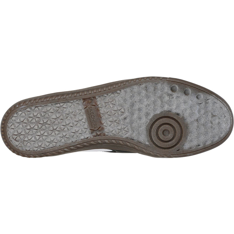 Skechers Hotshot Pyke Baskets Blanches/Noires Synthétiques Pour Homme