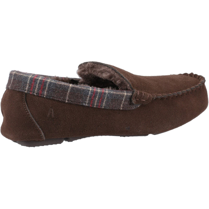 Hush Puppies Andreas Pantoufles Pour Hommes En Daim Marron