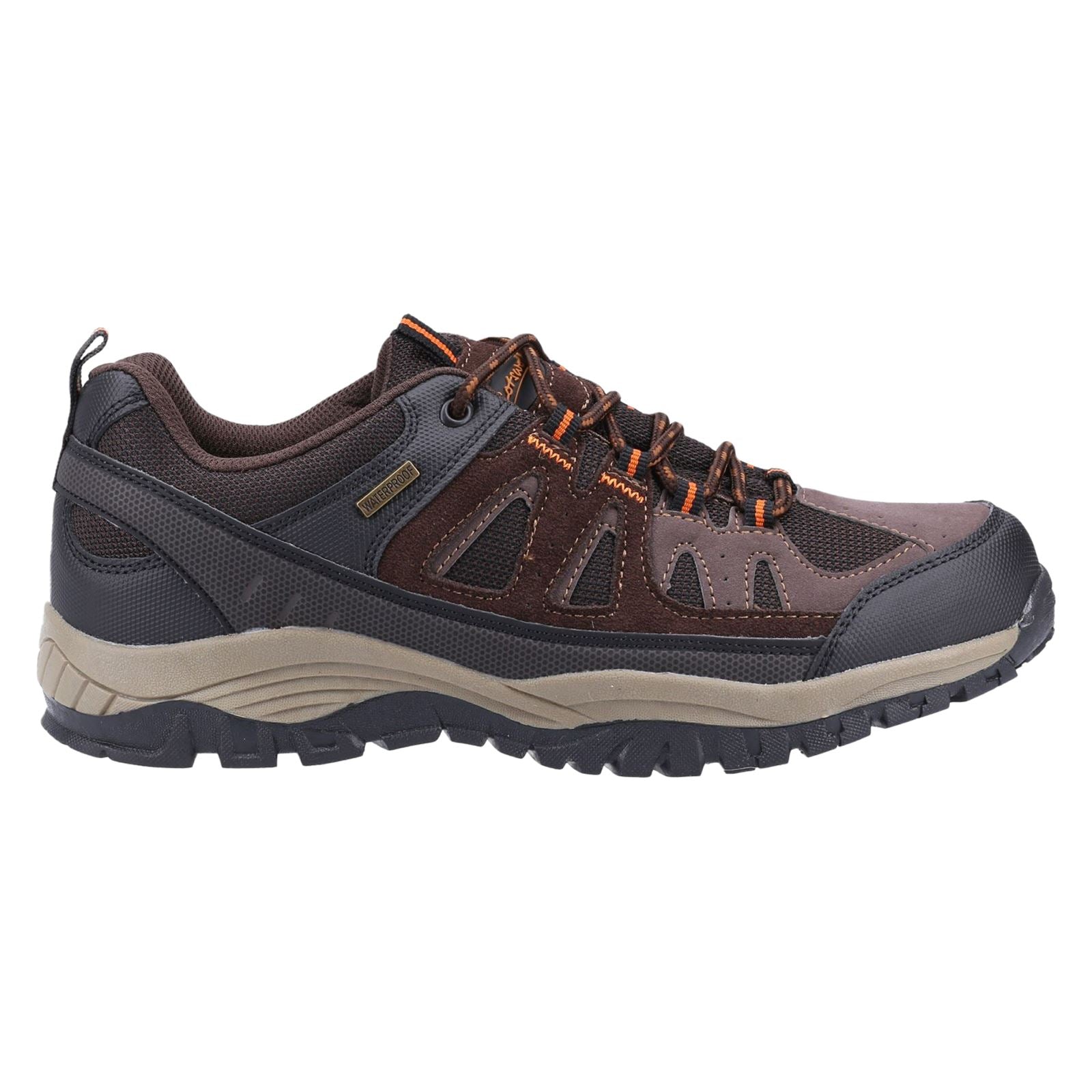 Cotswold Maisemore Low Bottes De Randonnée Marron Pour Homme En Daim