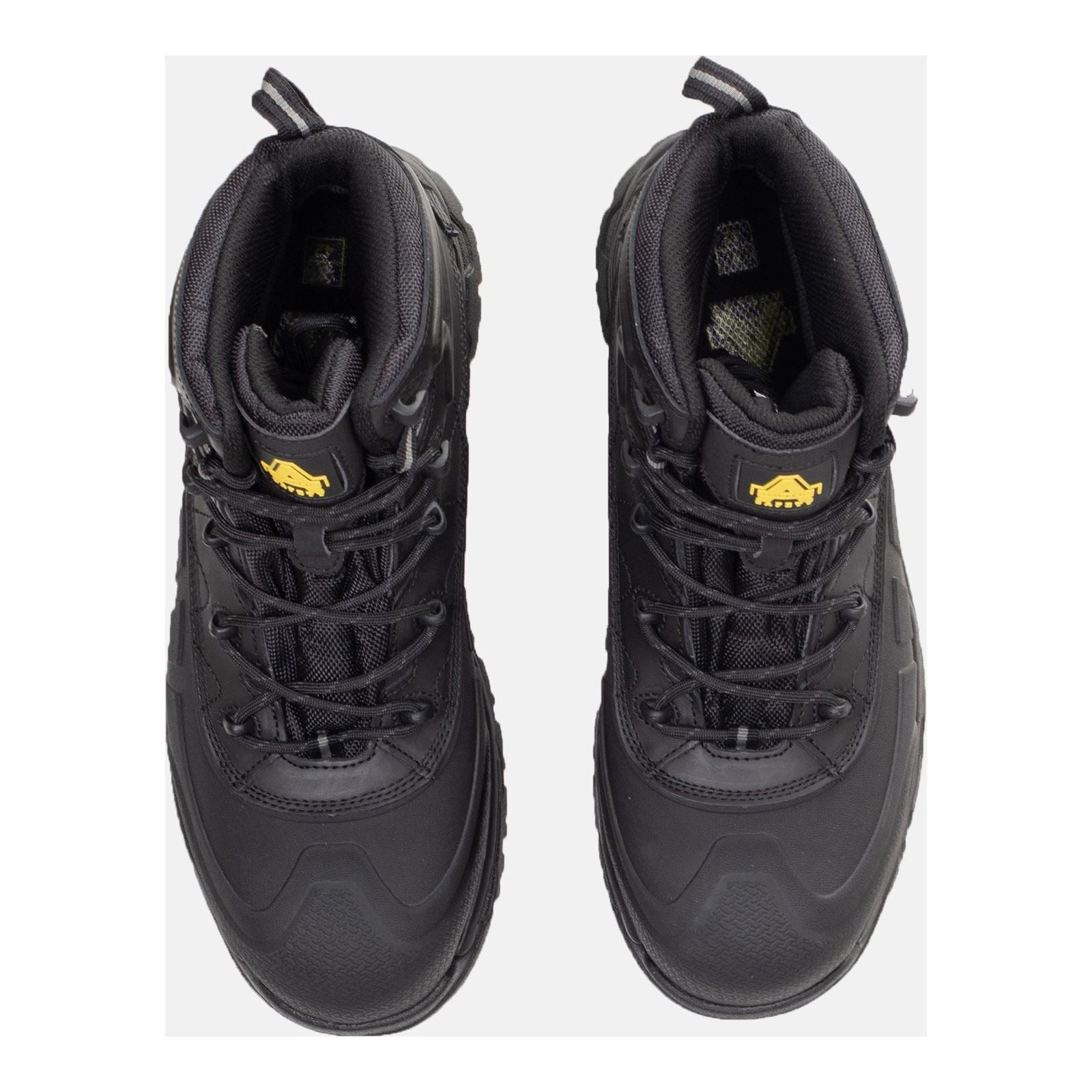 Amblers Safety Bottes De Sécurité Noires En Caoutchouc/Cuir Fs430 Orca