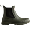 Hunter Commando Bottes De Pluie Pour Homme En Caoutchouc Vert Olive Foncé