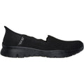 Skechers Seager Believe It Baskets Noires Pour Femmes En Toile