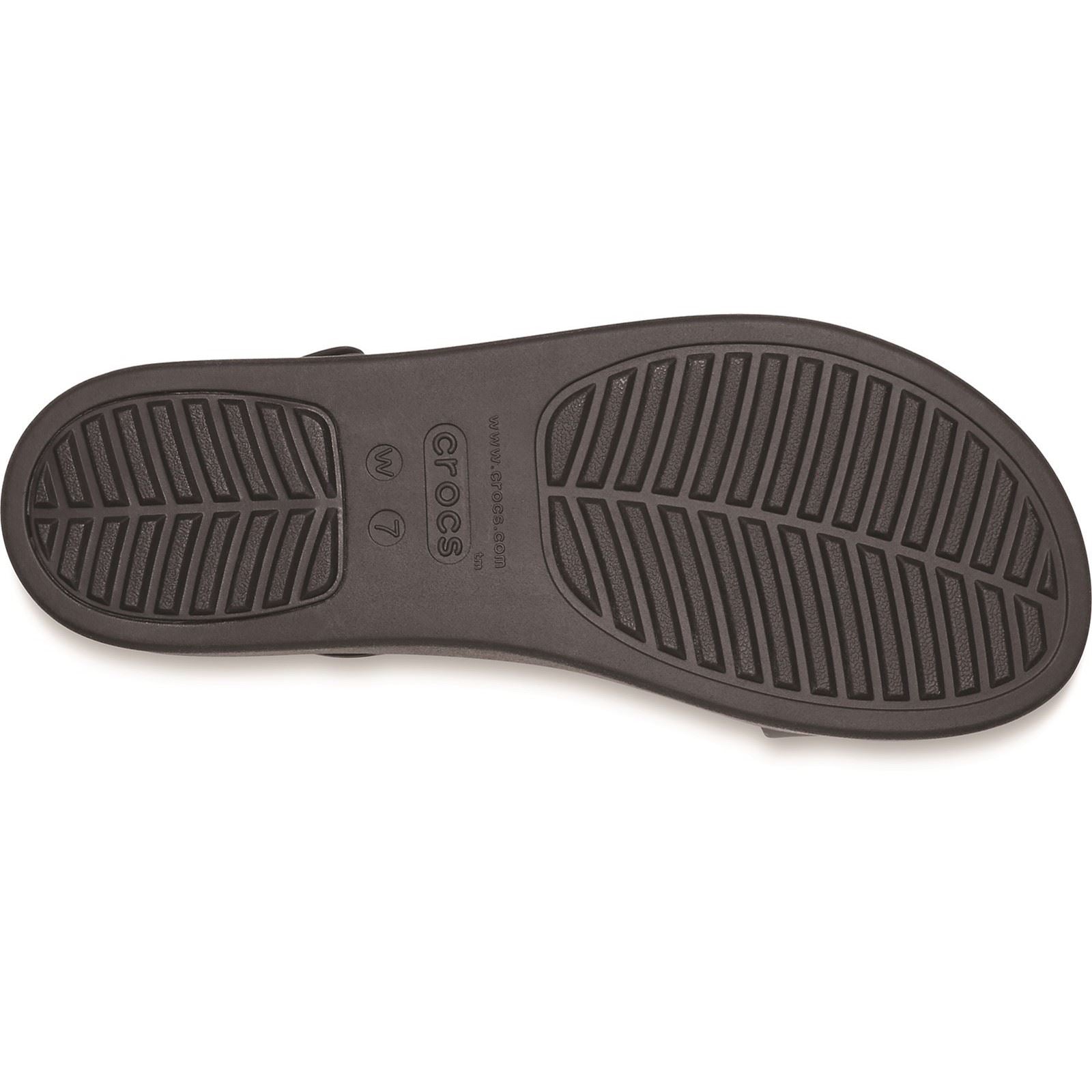 Crocs Brooklyn Low Wedge Crocs Brooklyn Low Wedge sandales noires pour femme en thermoplastique