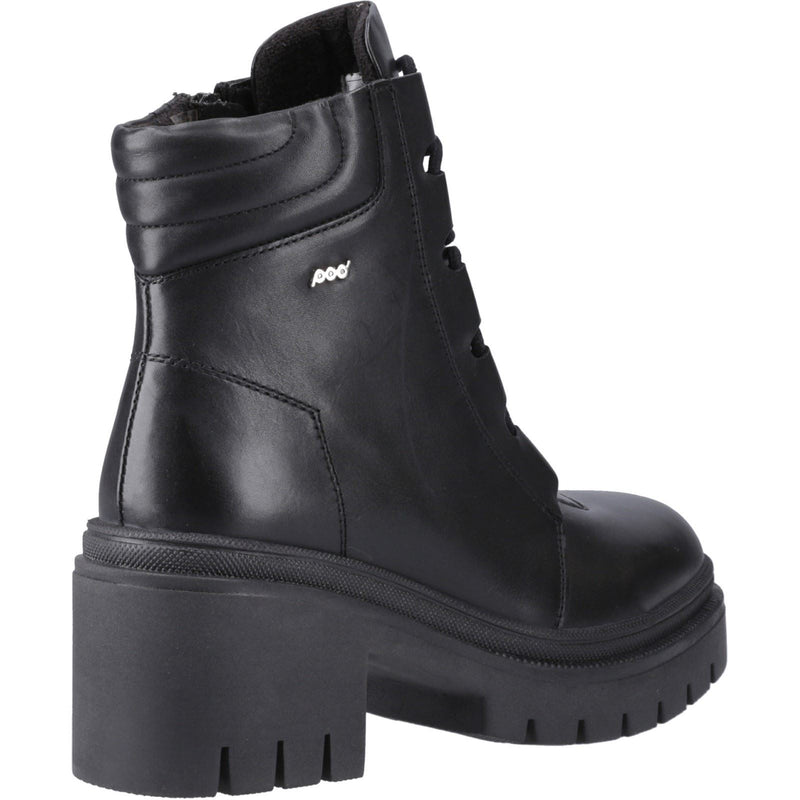 Pod Winona Bottes En Cuir Noires Pour Femmes