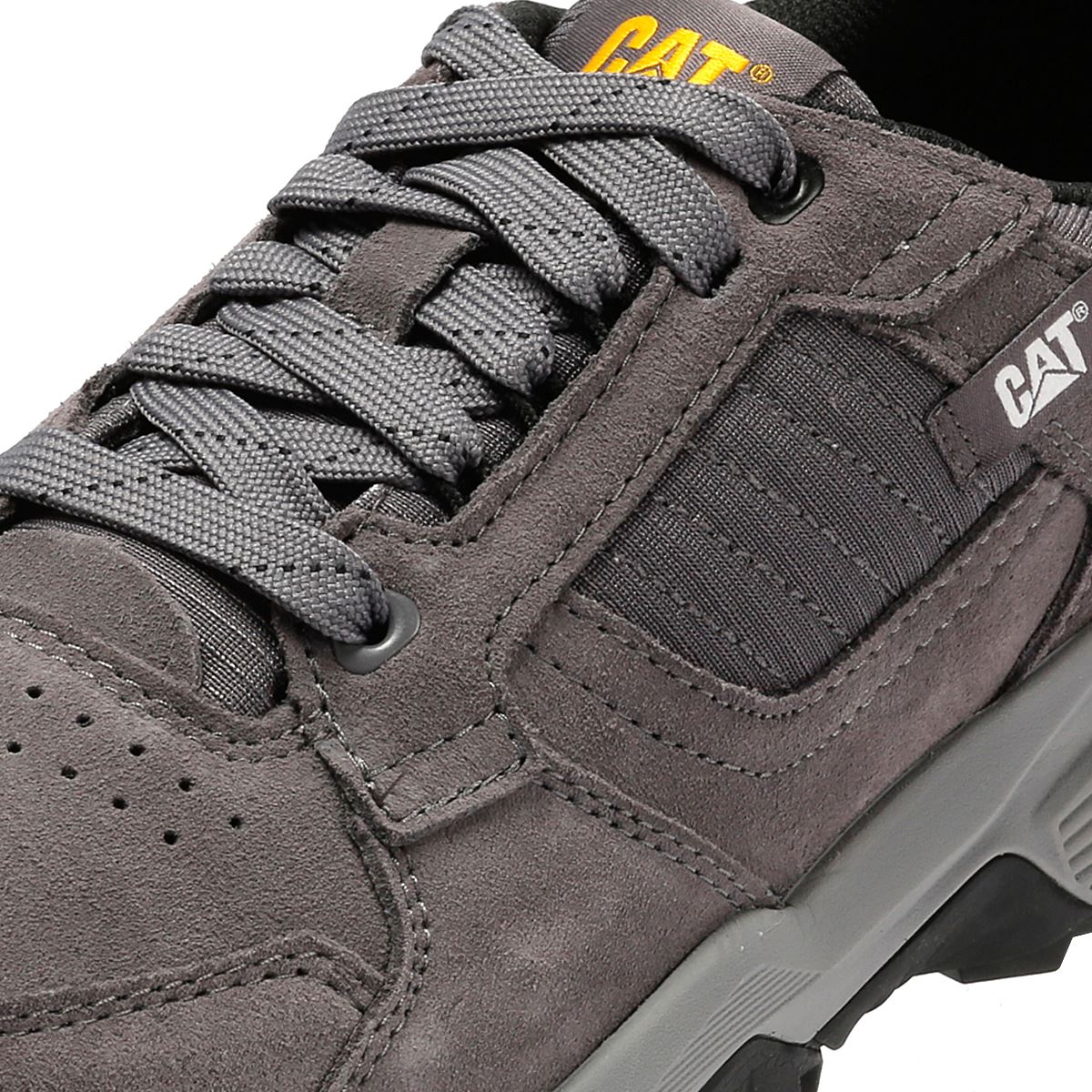 Caterpillar Grapple Baskets Grises Pour Hommes En Suede
