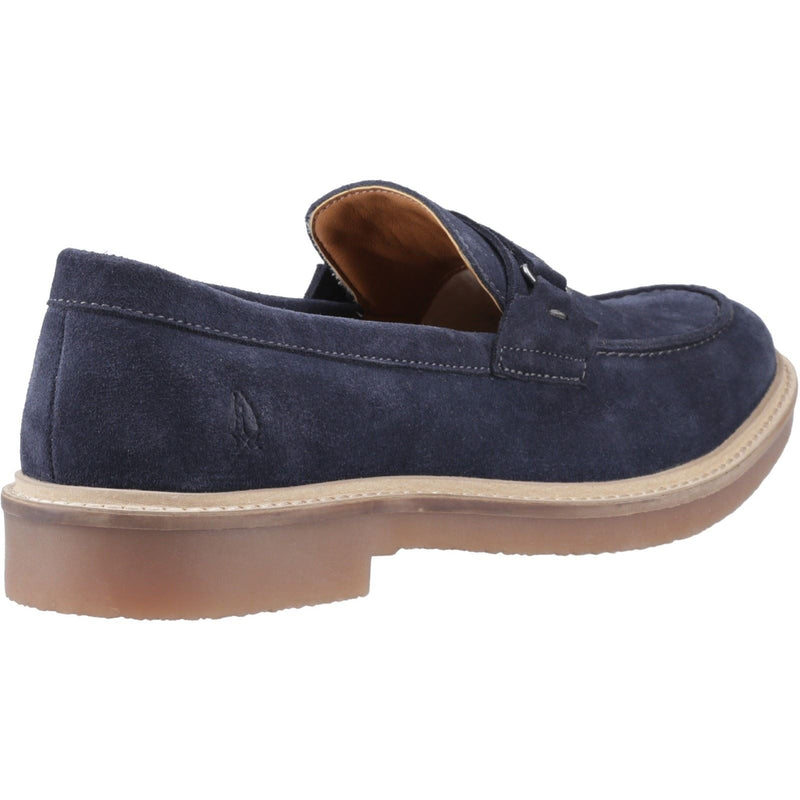 Hush Puppies Gryffin Chaussures Bateau En Cuir Pour Homme Couleur Marine