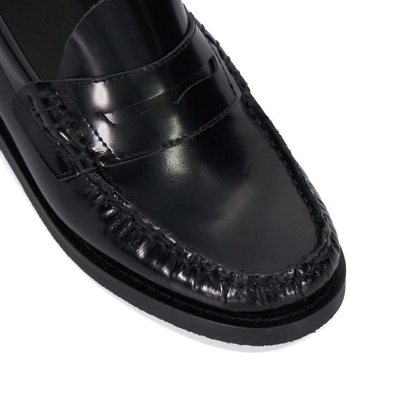 Dune Ginni Chaussures Noires En Cuir Pour Femme