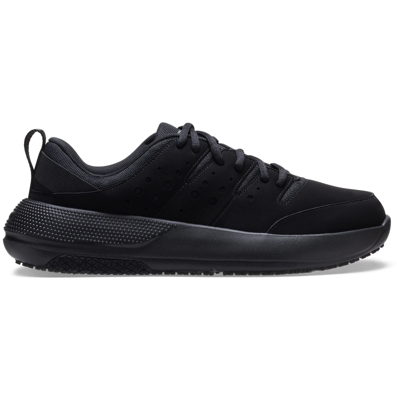 Crocs On the Clock Chaussures De Sport Pour Hommes En Polyuréthane Triple Noir